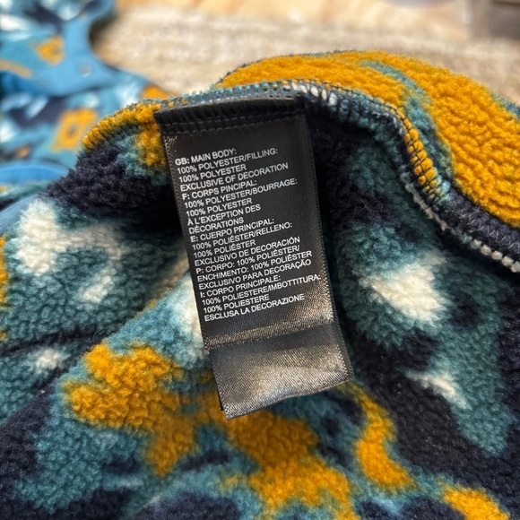 North Face Fleece Pullover Men's XXL Multicolor Carbondale Quarter Snap Hoodie - Picture 13 of 14